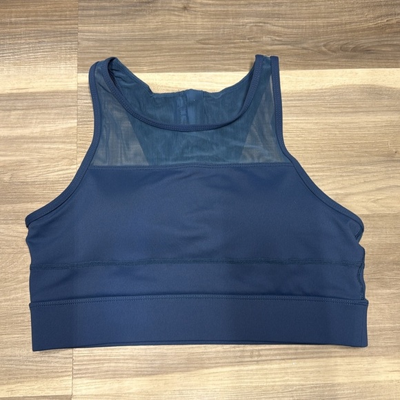 Women's Blue Sports Bra size large - Picture 2 of 8